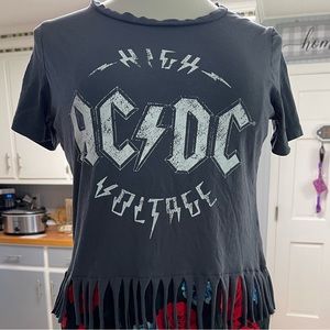 🎸Grunge-chic AC/DC tunic 🎸